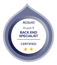 Acquia Certified Back End Specialist - Drupal 9