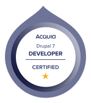 Acquia Certified Developer - Drupal 7