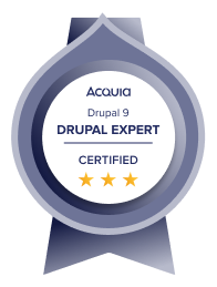 Triple Certified Drupal Expert - Drupal 9