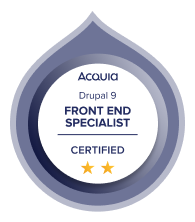 Acquia Certified Front End Specialist - Drupal 9