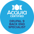 Acquia Certified Back End Specialist - Drupal 9